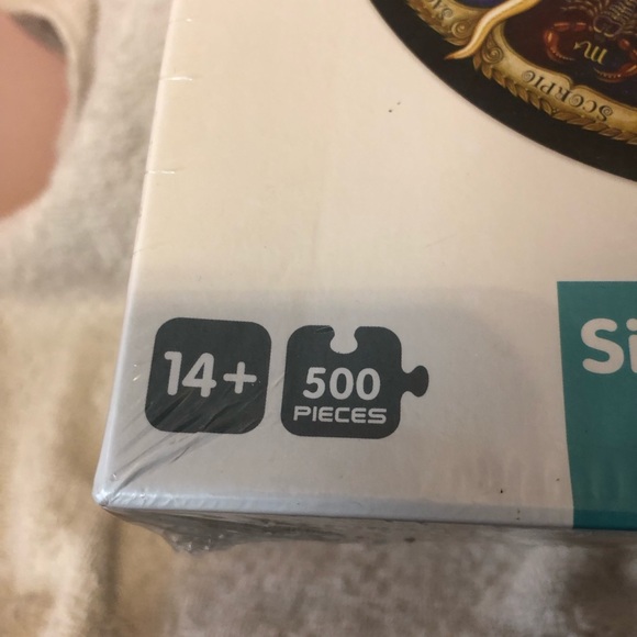 Signs of Zodiac 500 piece round jigsaw puzzle - Picture 2 of 5